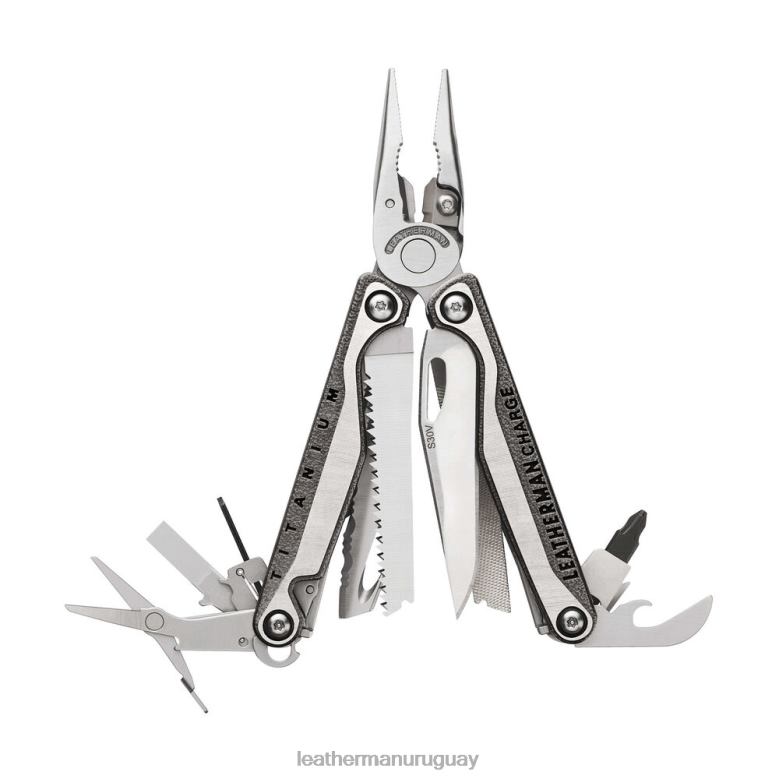 herramienta multiple Leatherman cargar tti acero inoxidable LVPXF15