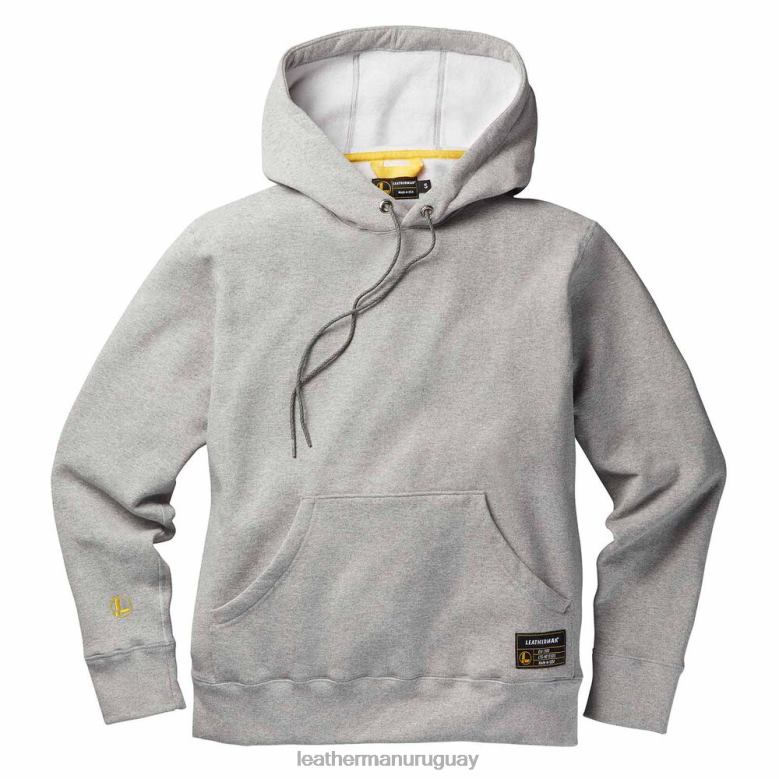 vestir Leatherman sudadera con capucha básica gris LVPXF84