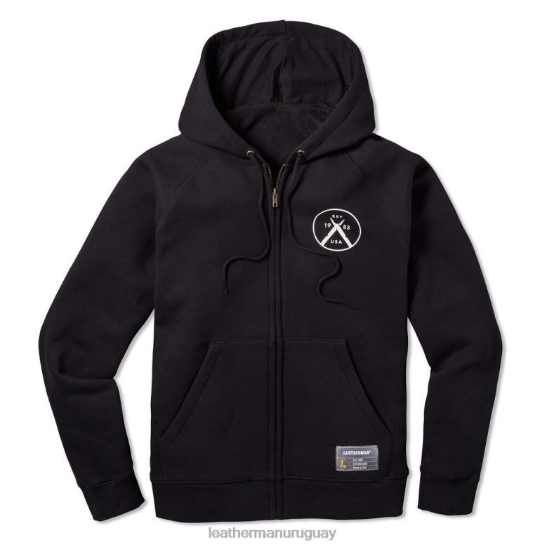 vestir Leatherman sudadera con capucha y cremallera original y multiherramienta negro LVPXF75