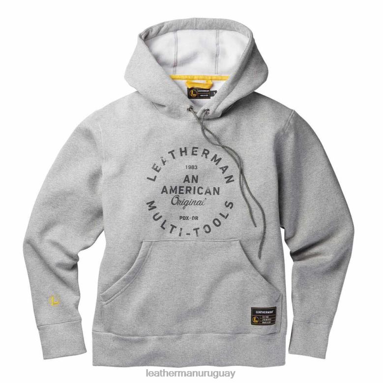 vestir Leatherman sudadera con capucha y distintivo Heritage gris LVPXF82
