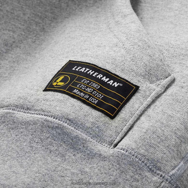vestir Leatherman sudadera con capucha y distintivo Heritage gris LVPXF82