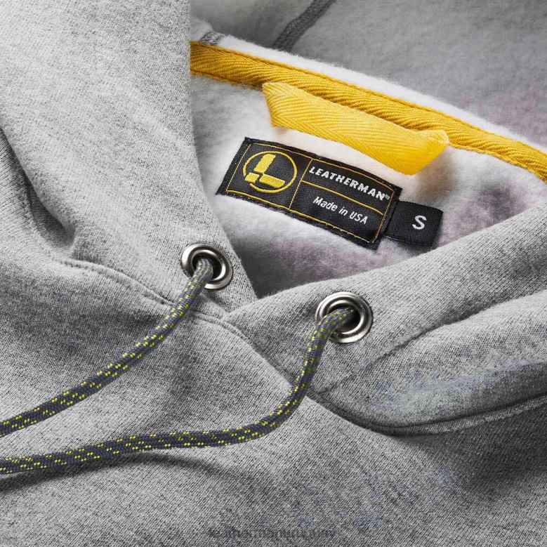 vestir Leatherman sudadera con capucha y distintivo Heritage gris LVPXF82