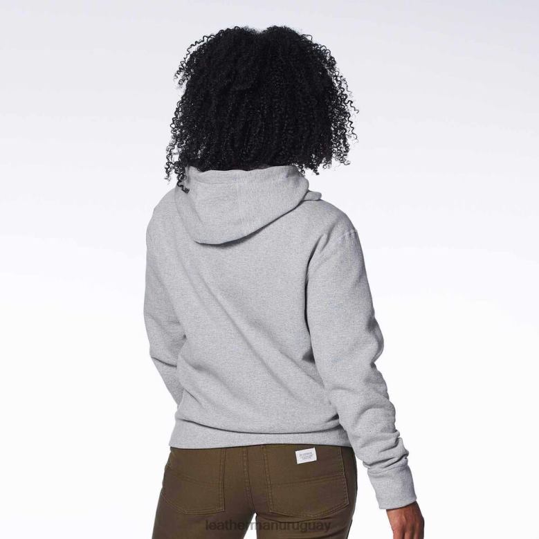 vestir Leatherman sudadera con capucha y distintivo Heritage gris LVPXF82