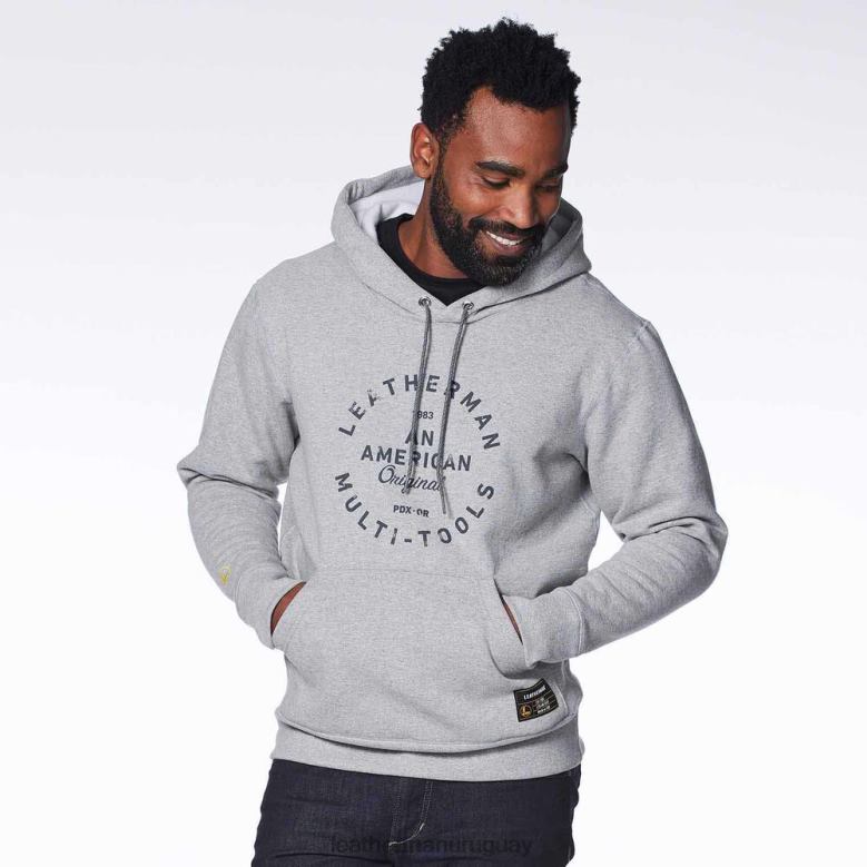 vestir Leatherman sudadera con capucha y distintivo Heritage gris LVPXF82