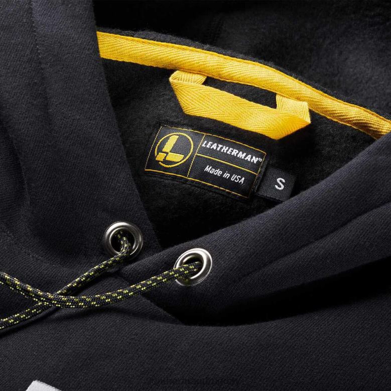 vestir Leatherman sudadera con capucha y distintivo Heritage negro LVPXF81