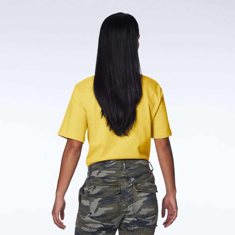 vestir Leatherman camiseta de manga corta con insignia Heritage amarillo LVPXF93