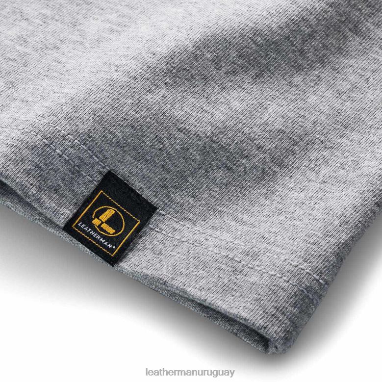 vestir Leatherman camiseta de manga corta con insignia Heritage gris LVPXF95