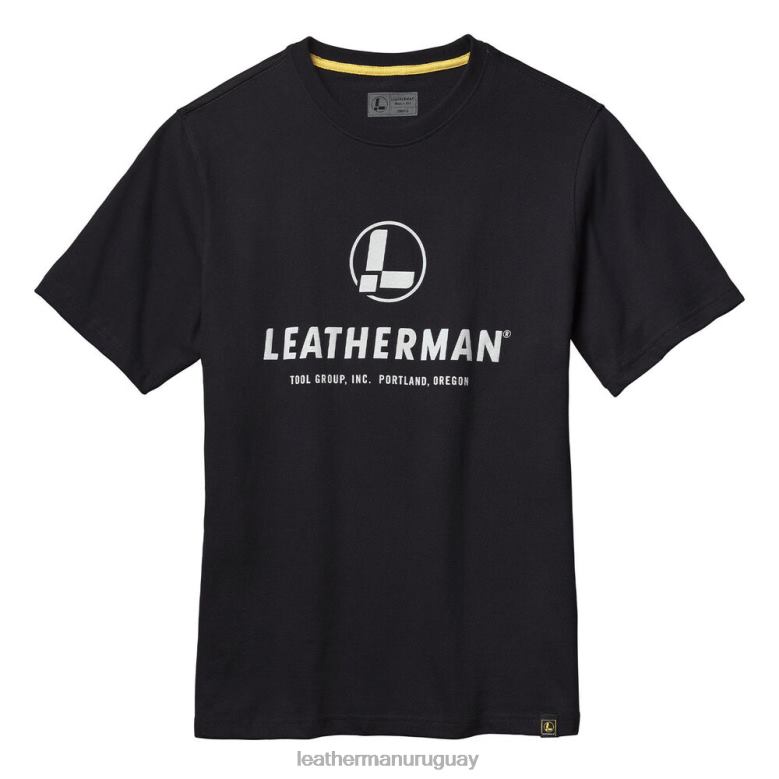 vestir Leatherman camiseta de manga corta con logo en el pecho negro LVPXF106