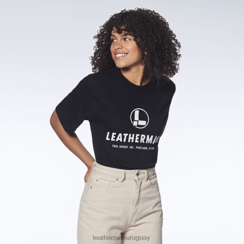 vestir Leatherman camiseta de manga corta con logo en el pecho negro LVPXF106