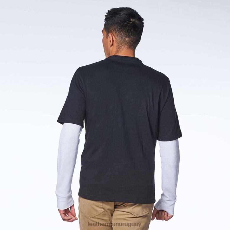vestir Leatherman camiseta de manga corta herencia pst negro LVPXF97