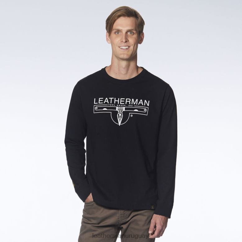 vestir Leatherman camiseta de manga larga con logo 1983 negro LVPXF88